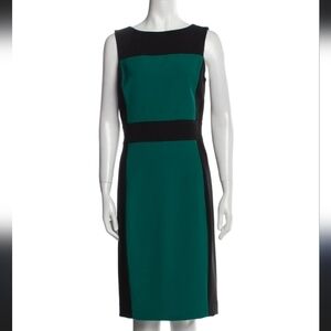 NWT Badgely Mischka Bateau Neckline Knee-Length Dress Sz8